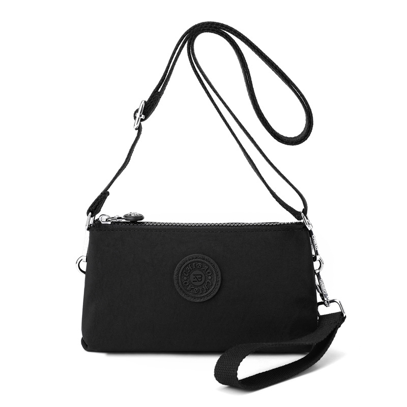 New Simple Nylon Cloth Fashion Shoulder Bag Messenger Bag Casual Western Style Wrist Bag Wholesale