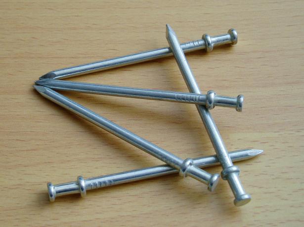 厂家批发定制 镀锌双头钉 双帽钉 双帽铁钉 建材钉