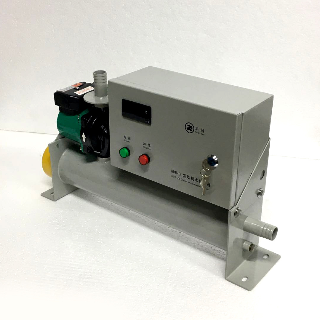 发电机组水套加热器冬季加热保温设备泵式强制循环水预热器