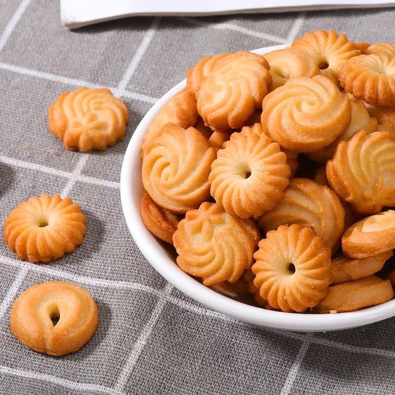 丹麦曲奇饼干礼盒皇家奶油曲奇饼干零食独立小包装72克盒装