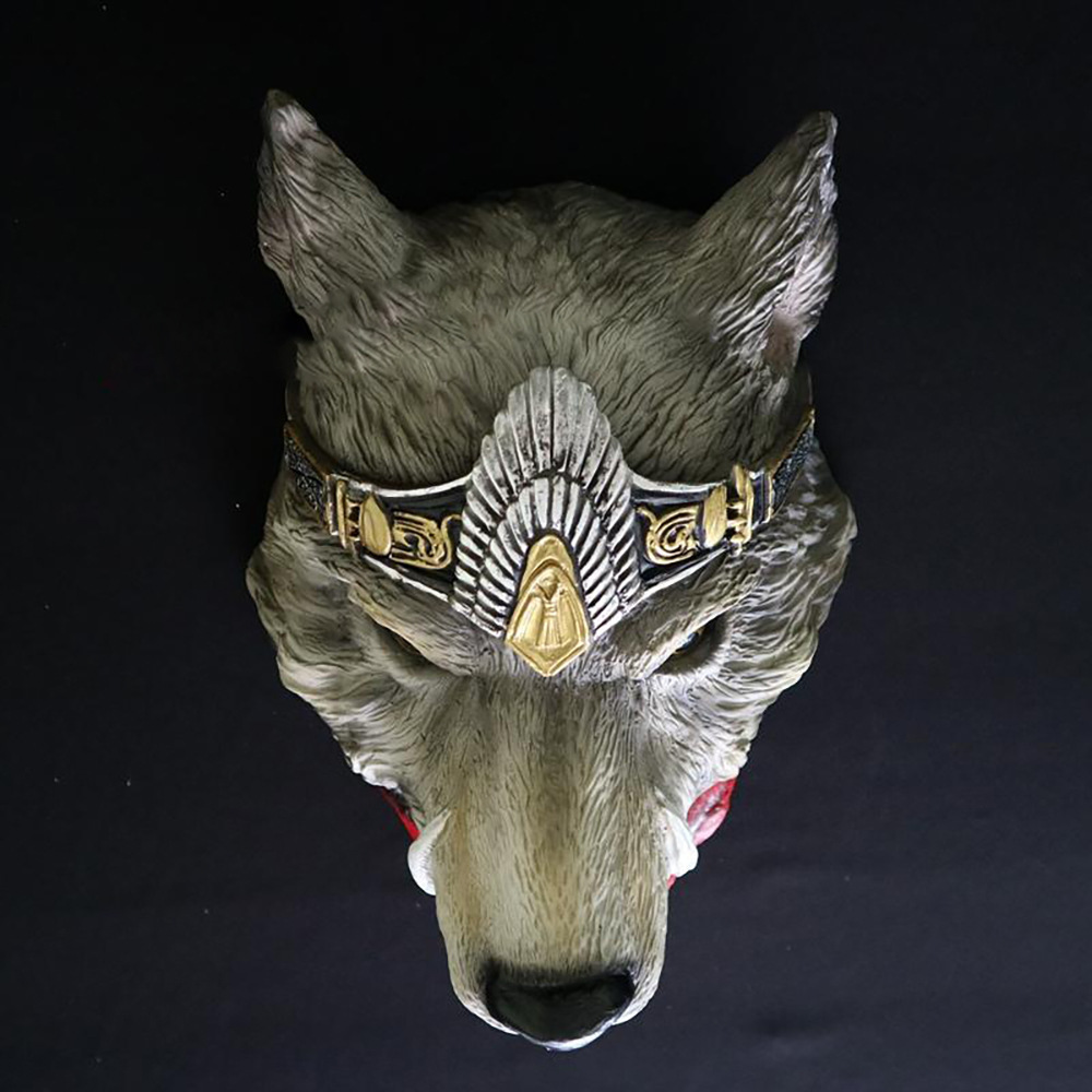 狼人杀狼面具桌游防作弊道具天黑请闭眼遮光面罩动物装扮道具面具