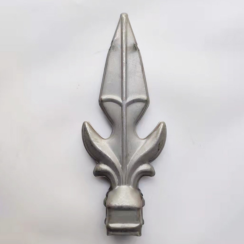 锌钢护栏配件防铝铁艺栅栏配件铸铁枪尖矛头矛尖护栏围栏装饰枪头