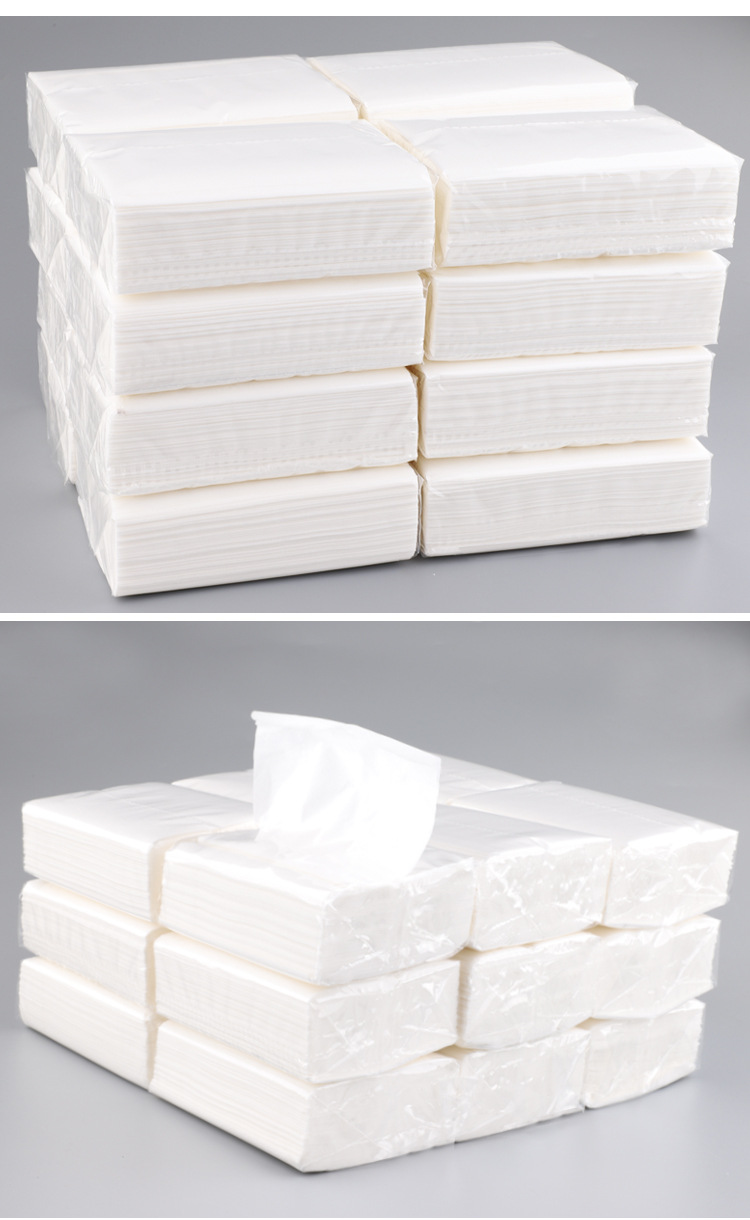 纸巾散装餐巾纸 面巾纸 婴儿抽纸 卫生纸13*18 整箱18斤批发