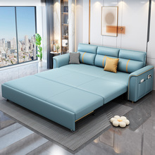 批发沙发床可折叠多功能两用客厅小户型可伸缩坐卧科技布储物双人