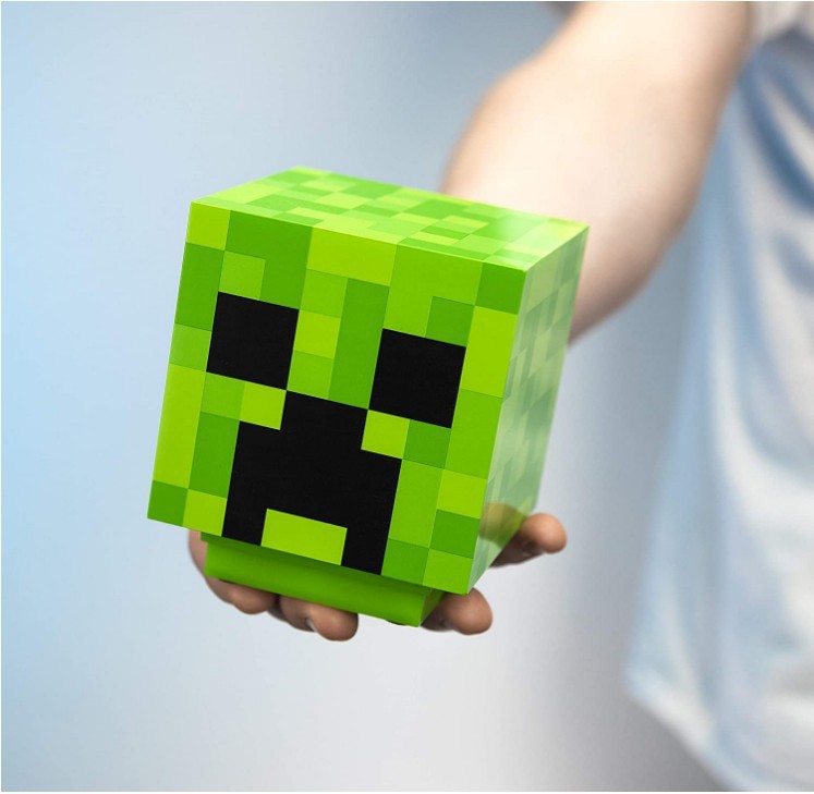 我的世界minecraft游戏周边苦力怕头像造型模型夜灯儿童礼物