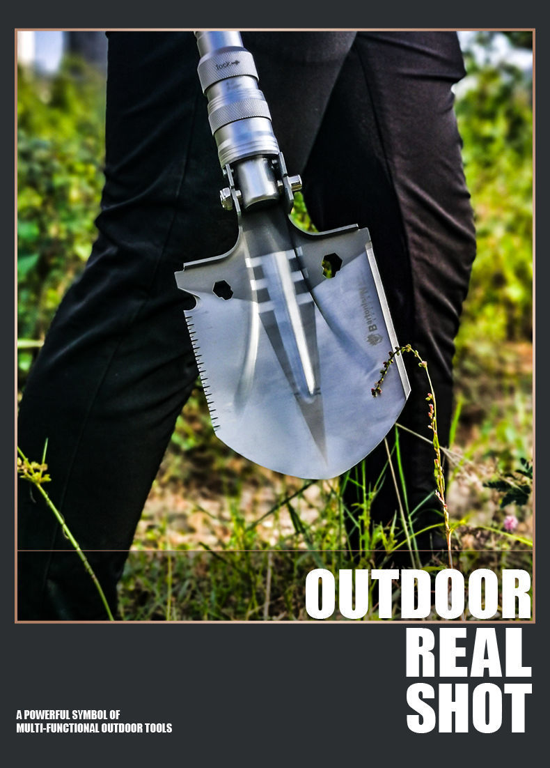 铁锹工兵铲钓鱼兵工铲子户外用品铲雪锹多功能军工铲特种兵锰钢