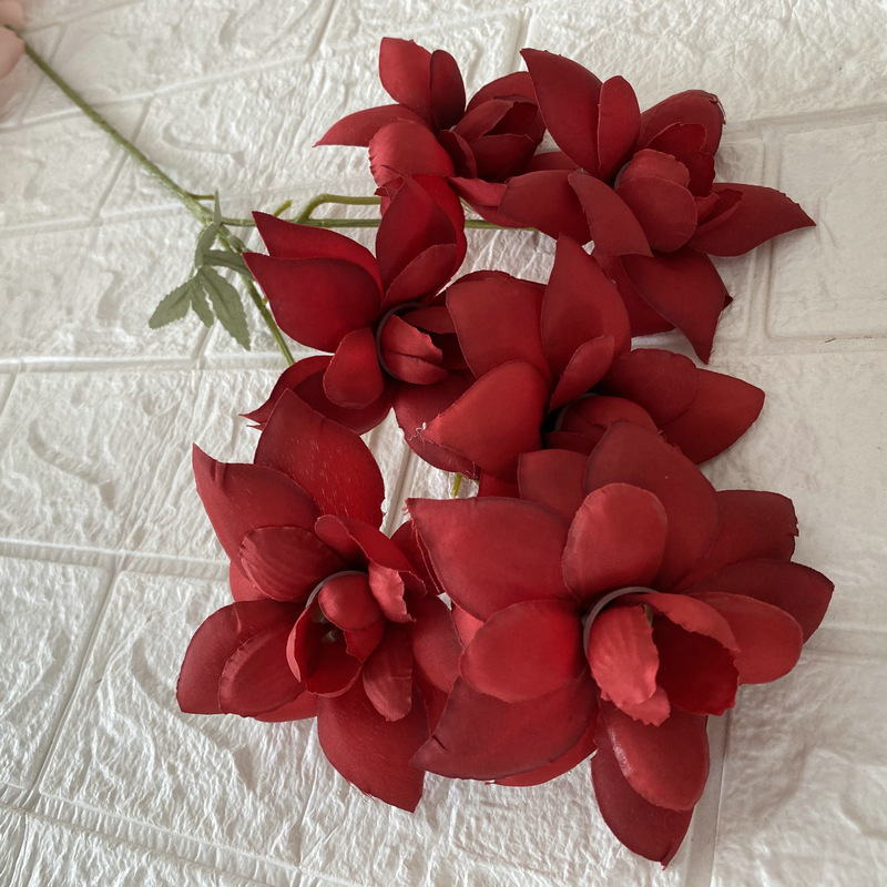 Factory Direct Spring Color Xiyan Artificial Flower Home Decoration Wedding Wedding Flower Artificial Flower Road Lead Arch Silk Flower