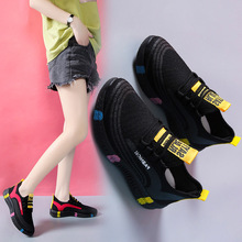 厂家批发新款海鸥女鞋休闲舒适低帮现货平跟网布运动鞋