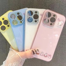 适用iPhone15Promax手机壳苹果14新款龙年13红色12创意XS玻璃XR