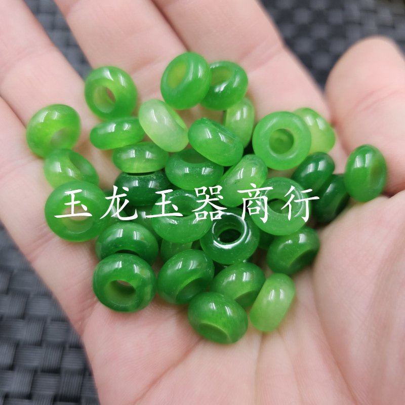 紫罗兰老型珠玉石散珠蓝色路路通手链项链饰品配件珠子手工珠子