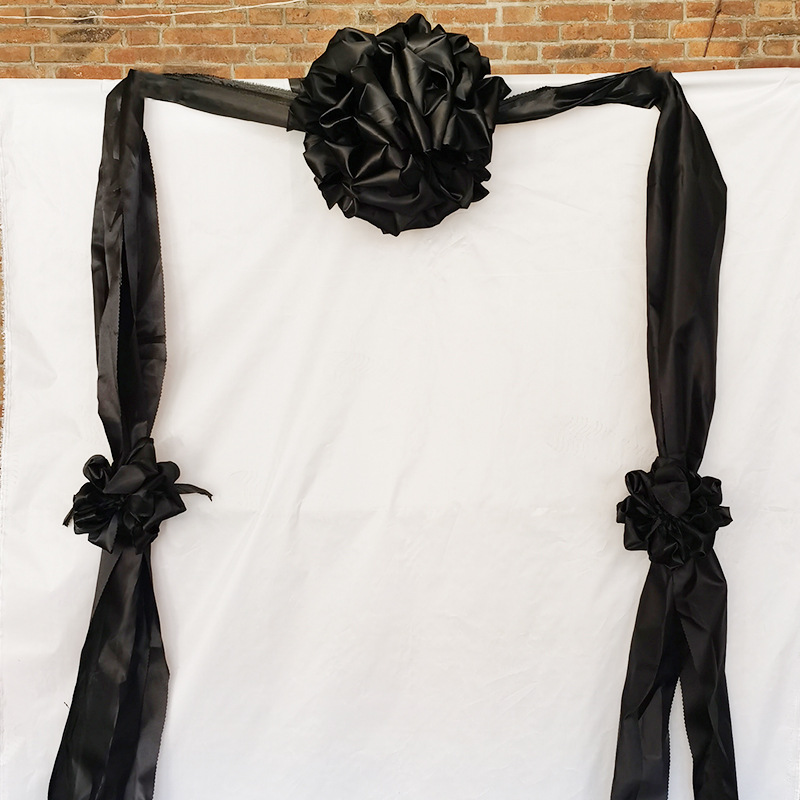 现货供应车头花 灵车花 灵堂装饰花 灵堂花 殡葬用灵车花