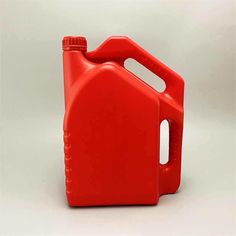 厂家供应4l塑料机油壶 汽车防冻液包装壶 4000ml手提机油桶塑料瓶