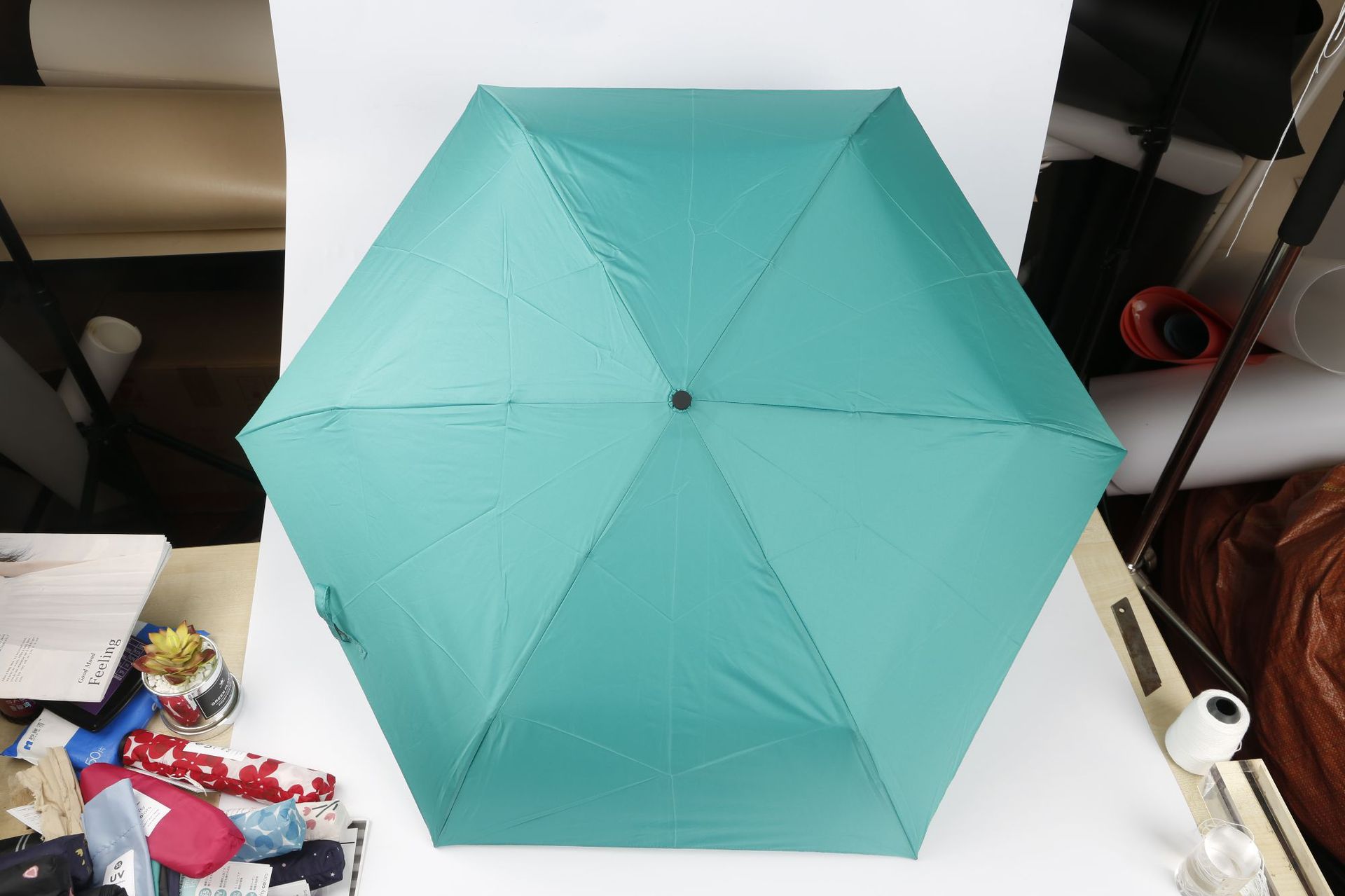 日本进口 nifty colors晴雨伞防晒防雨两用伞便携遮阳羽毛伞雨伞