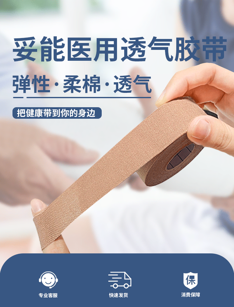 美国3m宜拉透气胶布肤色鼻管贴医疗弹力鼻饲管胃管导管固定贴