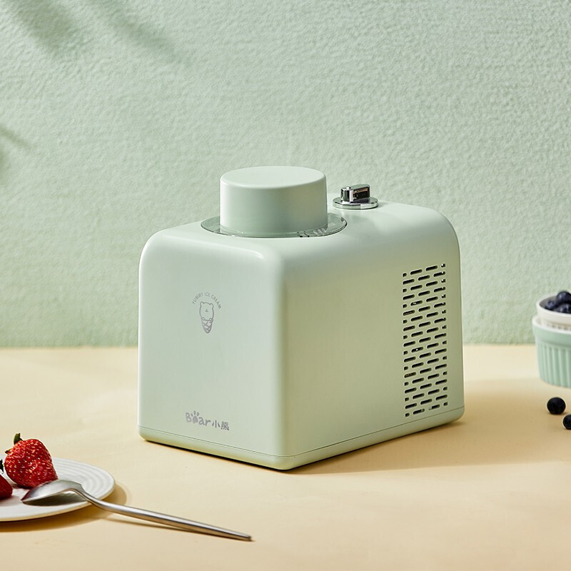 小熊冰淇淋机bql-c05p5家用自动冰激凌机 无需预冷自动制作果汁