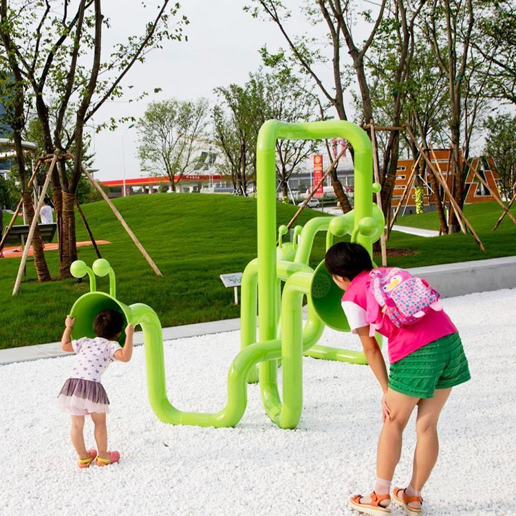 室内外儿童传声筒幼儿园传声筒镀锌管传声筒户外大型非标传声筒