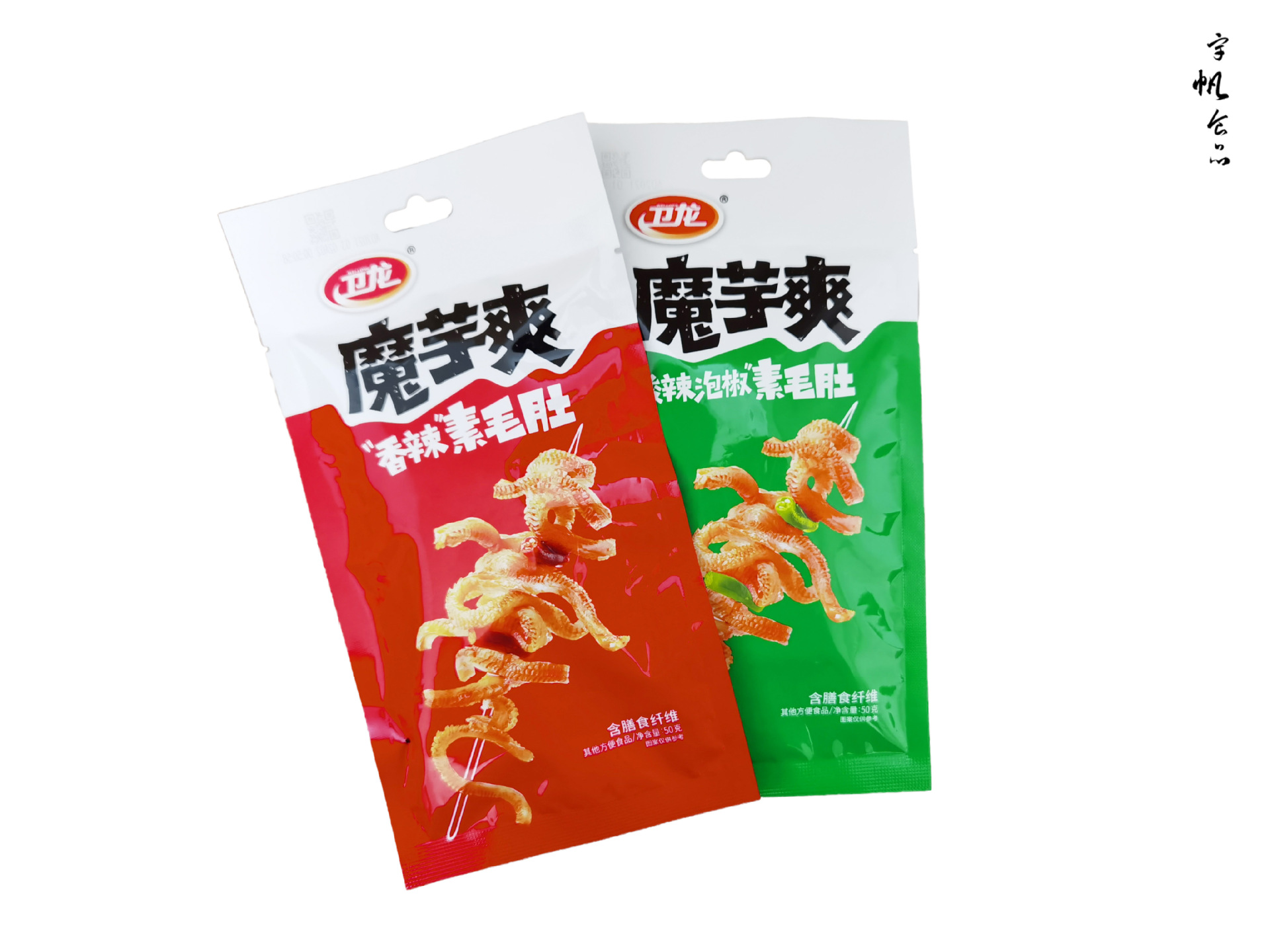 50g卫龙魔芋爽怀旧小零食辣条批发含膳食纤维新日期 超市淘宝热卖