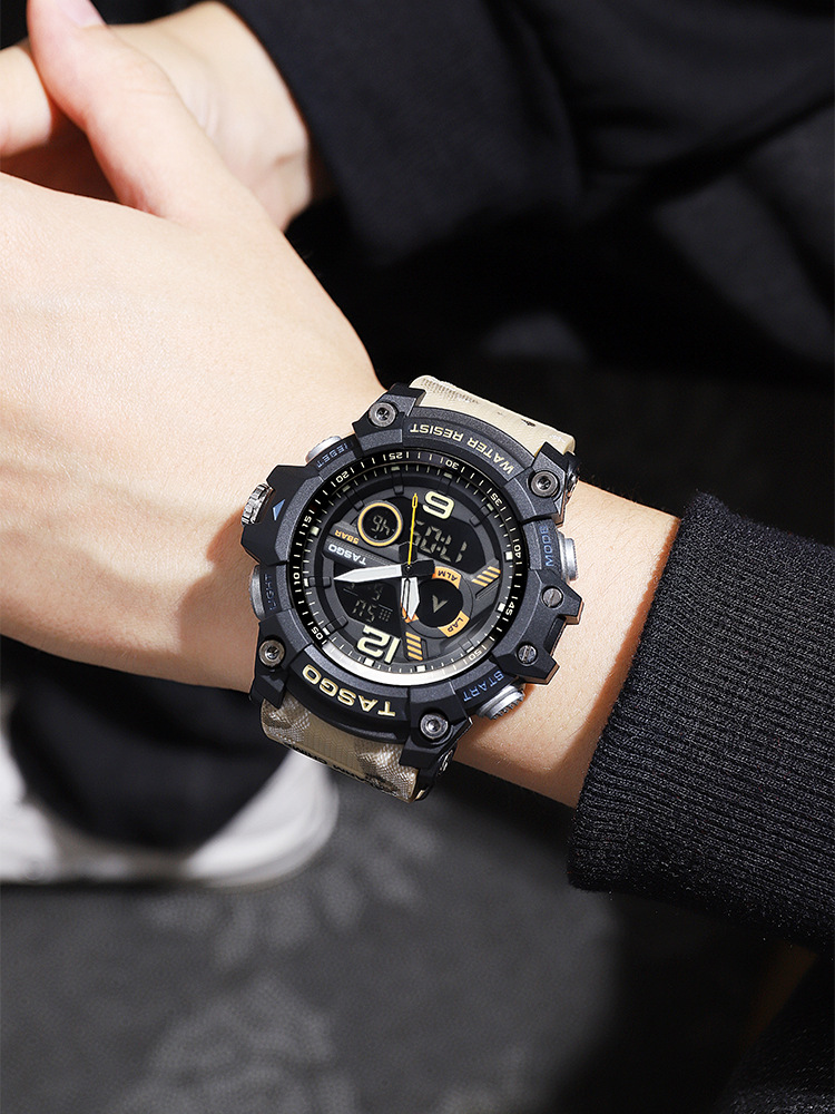 tasgo特斯高品牌t121夜光防水青少年原宿电子手表厂家直销