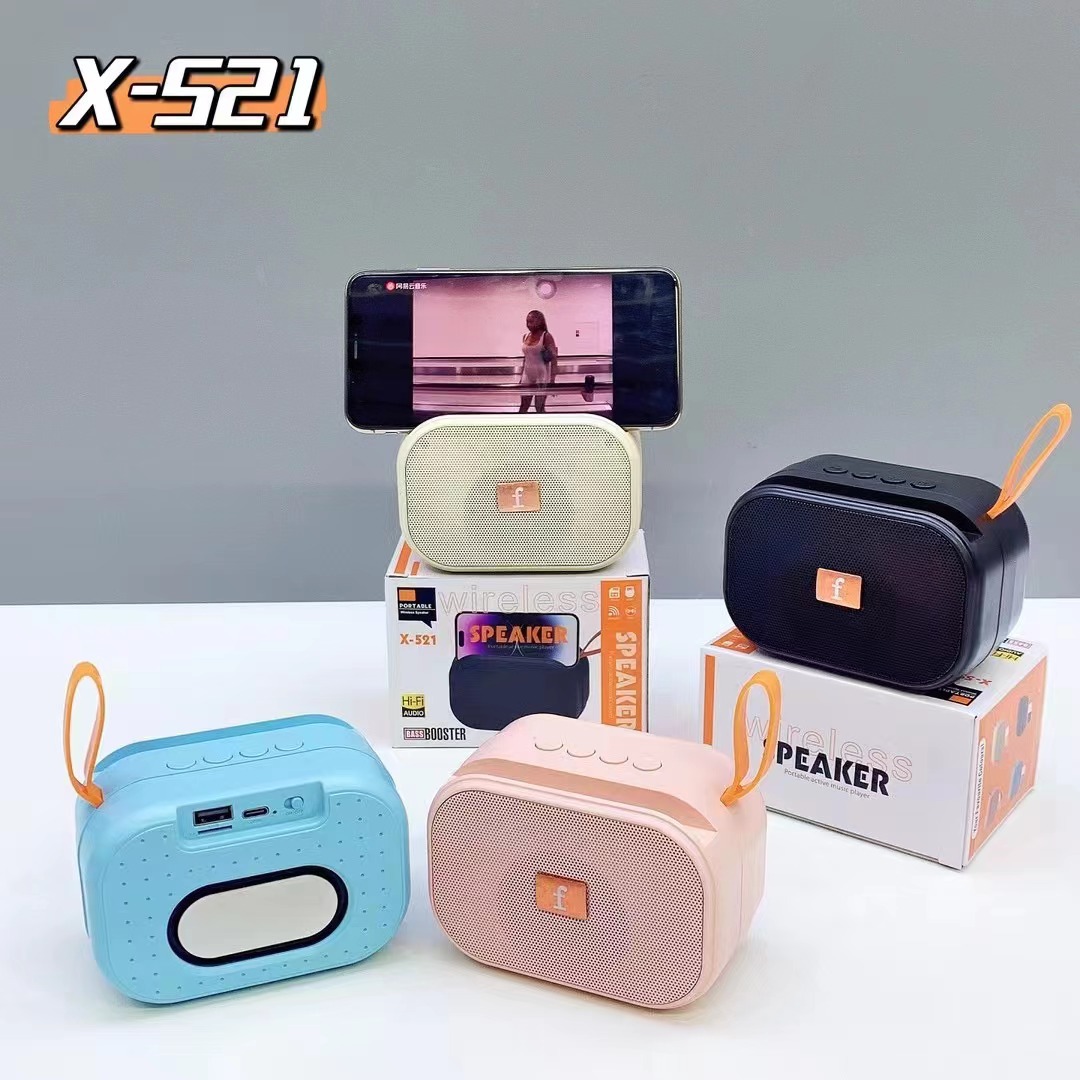 cross-border x-521 bluetooth speaker outdoor wireless bass mini speaker gift portable portable speaker