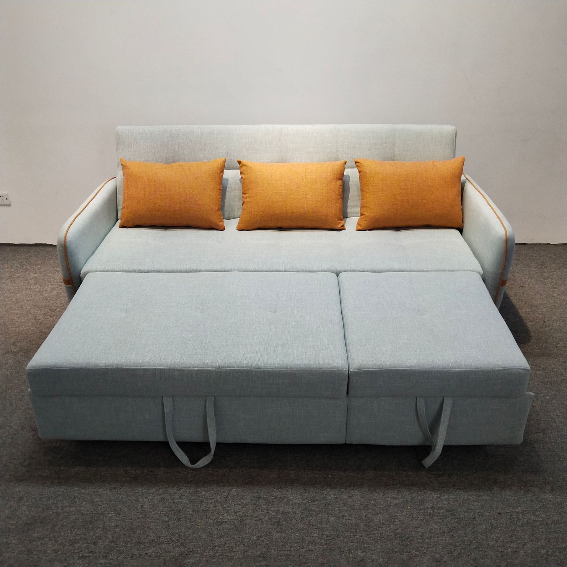 折叠沙发床坐卧两用多功能客厅酒店小户型三人位可拆洗布艺沙发床