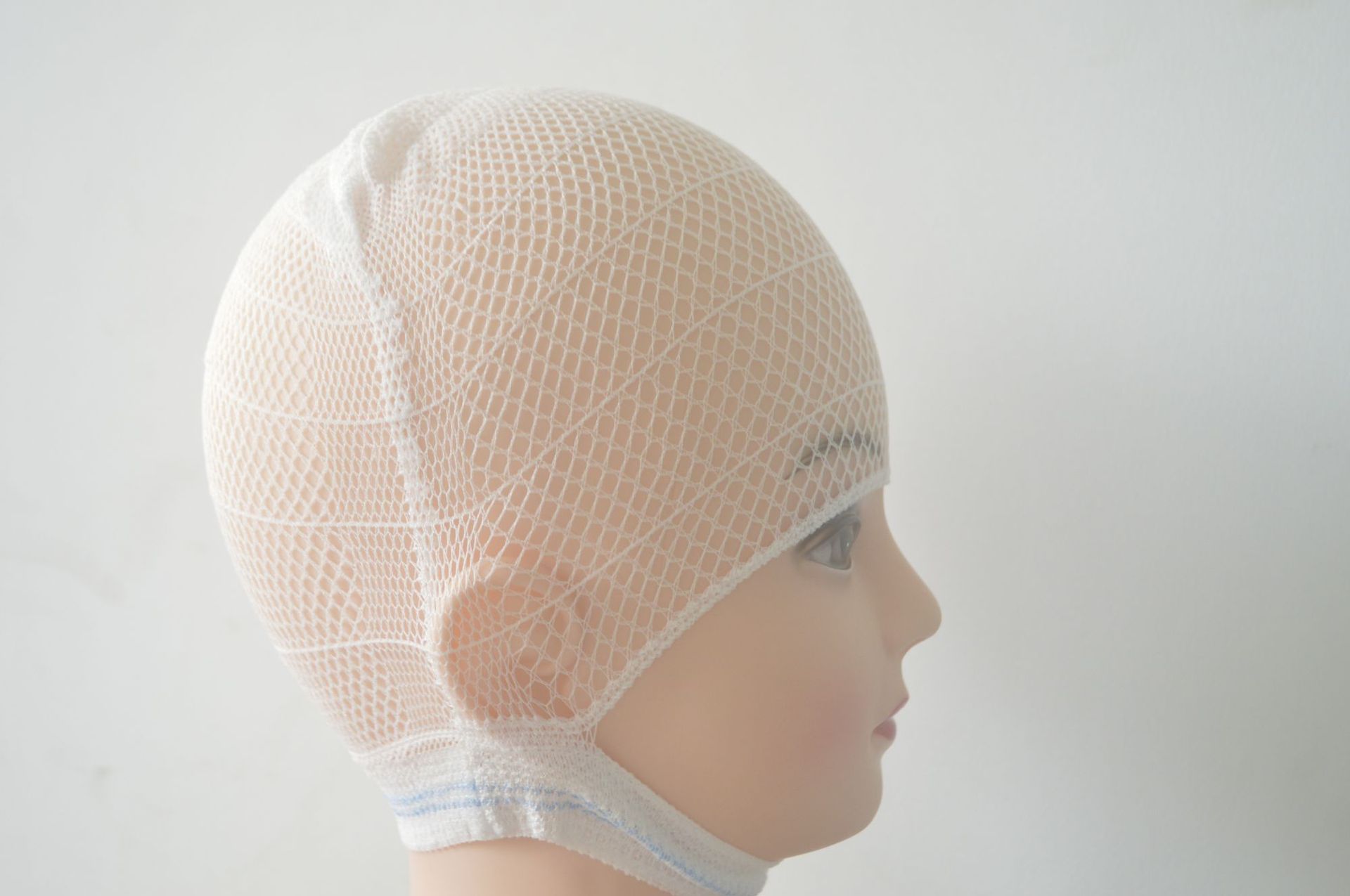 网状弹力帽 高分子弹力网帽 包扎固定弹力网状绷带