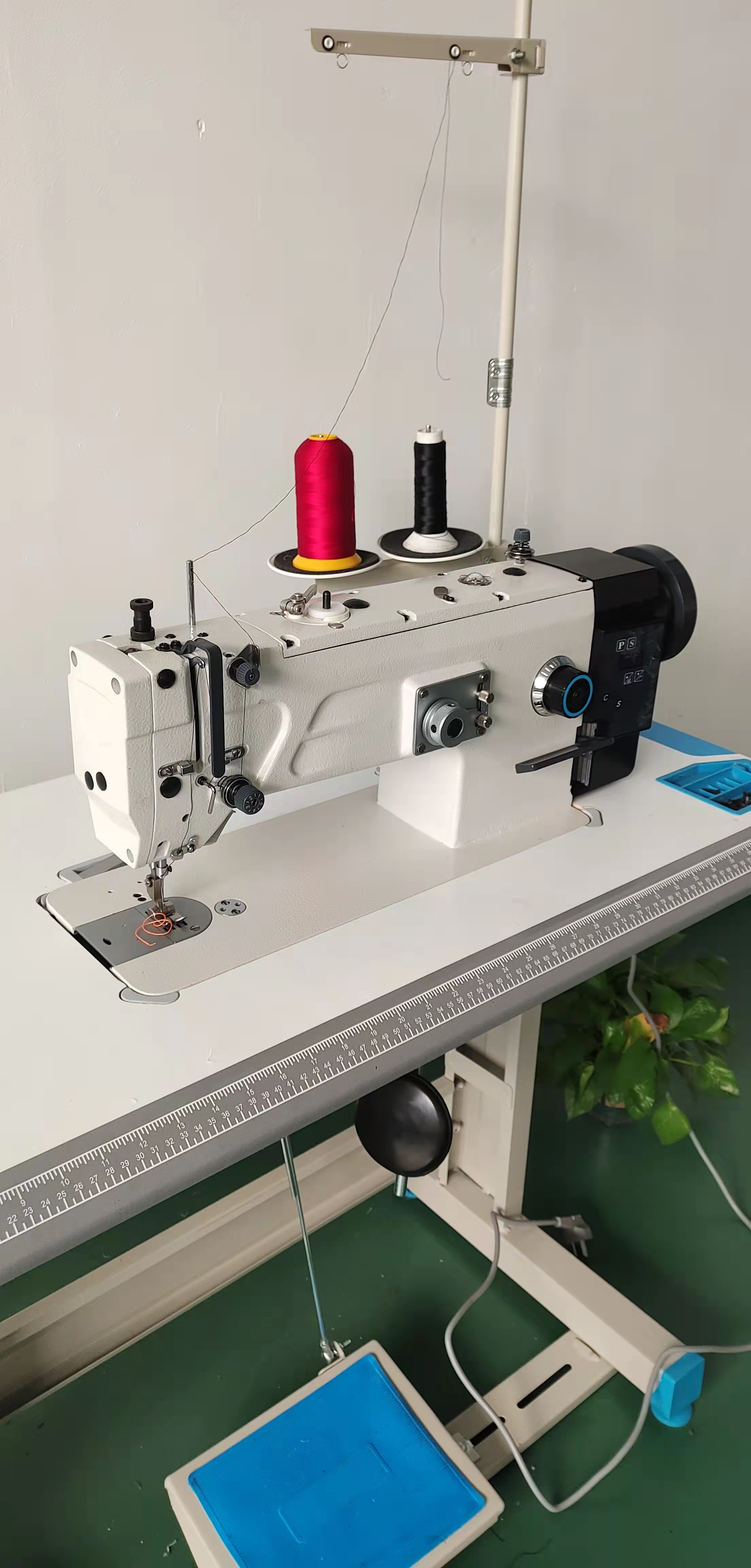 批发jk-1530d高速自动加油大梭曲折缝缝纫机 人字机三角针拼缝机