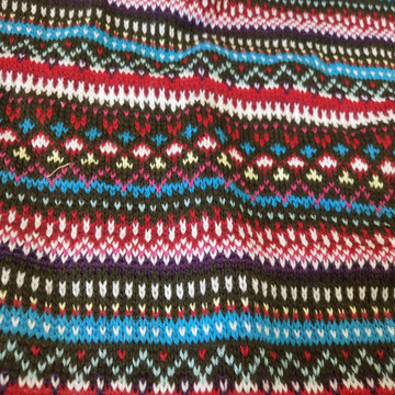 棉袄毛织罗纹民族风提花毛织罗纹提花毛织配片 鞋类罗纹夹克面料