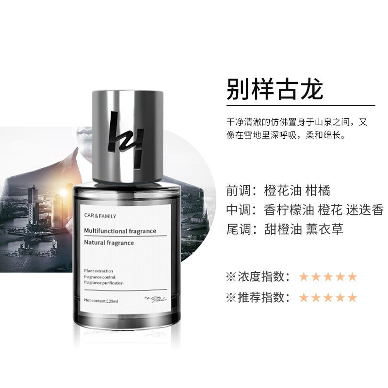 Wholesale Car Aromatherapy Car Perfume Car Advanced Fragrance Decoration Men and Women Car Deodorizer Lasting