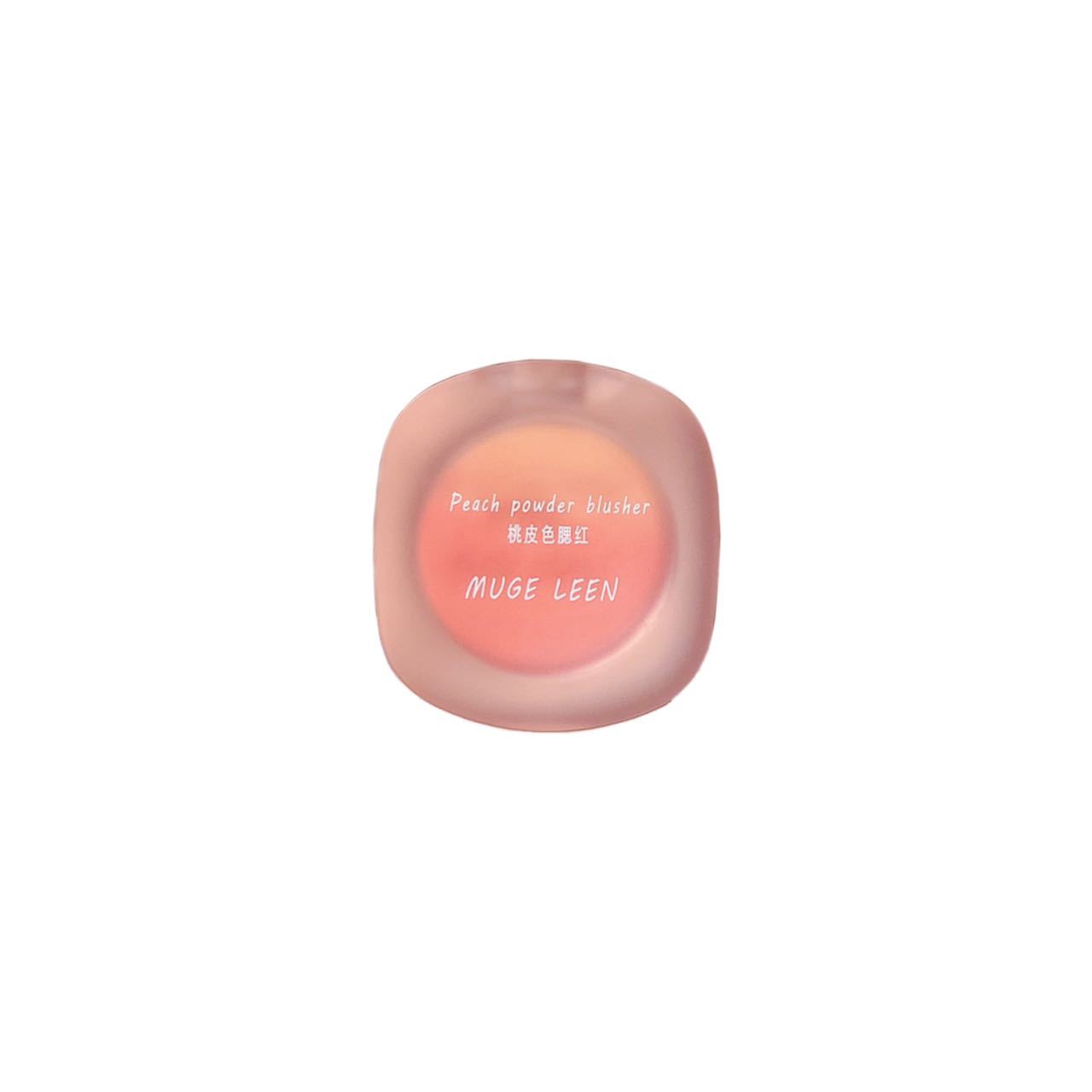 Luo Xiaomanping ~ Low Saturation Double Stitching Gradient Blush Peach Skin Color Repair Natural Matte Thin and Glittering Delicate and Natural