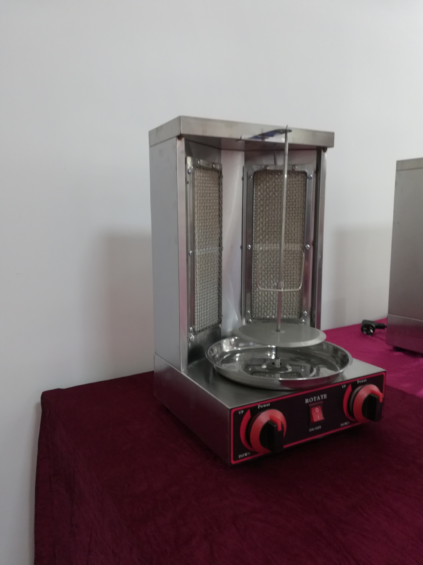 中东烤肉机电热燃气土耳其烤肉机商用自动旋转巴西烤肉机烤肉炉