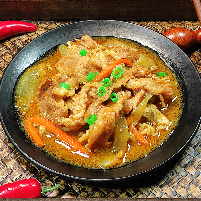 咖喱肥牛 170g 蒸烩煮料理包 盖饭调理包 快餐半成品 厂家直销