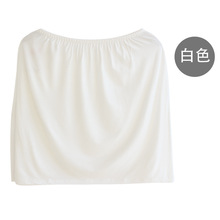 新款日系女纯色打底裙包臀裙半身黑色白色打底汉服衬裙防走光520
