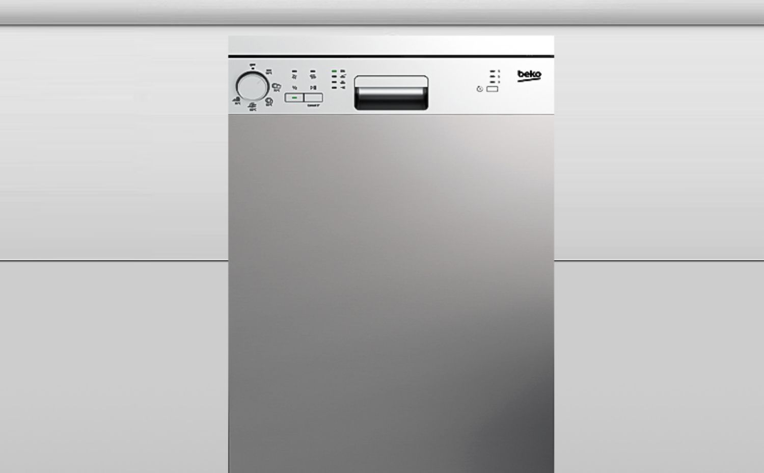 beko/倍科 dfs05010x原装进口家用独立式45cm全自动下置式洗碗机