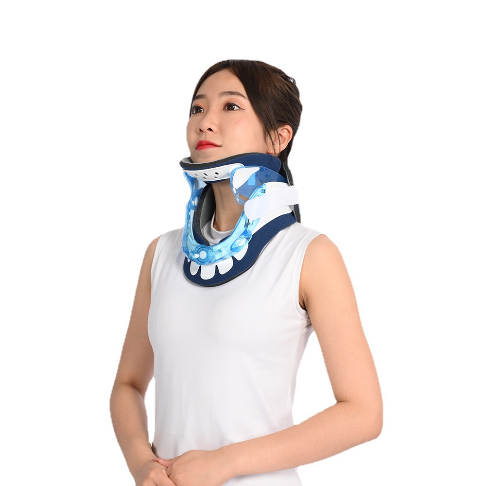 可调式颈托护颈颈椎固定支具牵引器可调节拉伸颈椎颈部支撑固定器