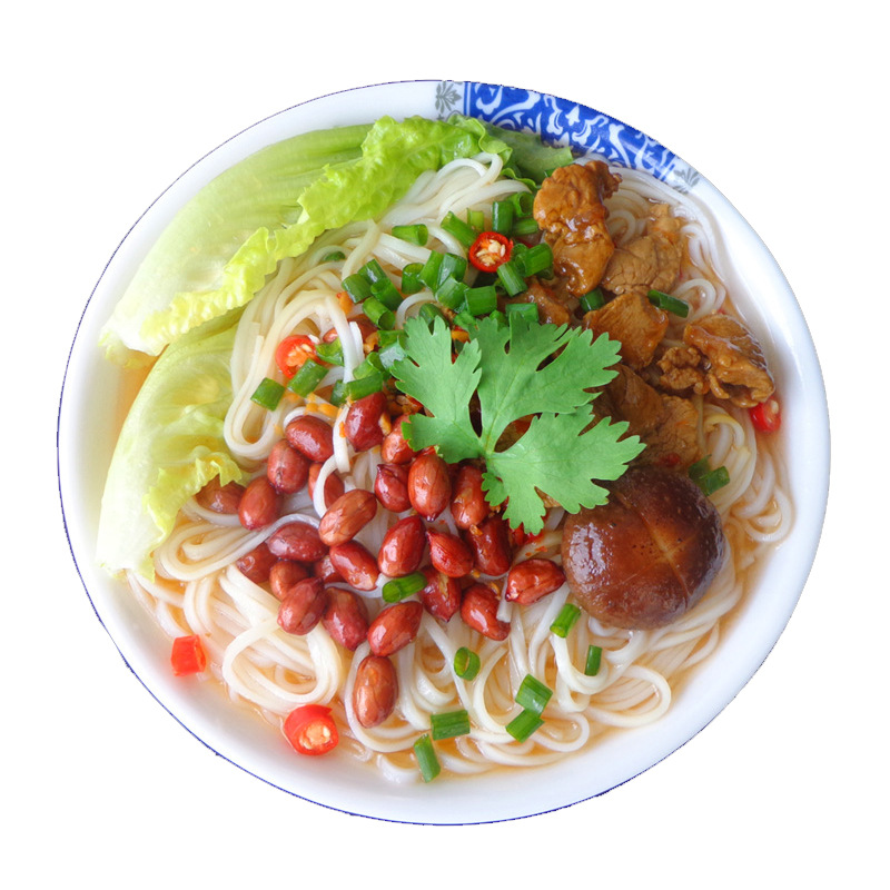 广西岑溪石磨三堡米粉汤粉细米线炒粉干切粉速食非桂林柳州粉