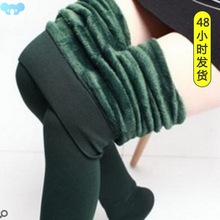 women winter leggings render pants keep warm girl trousers跨