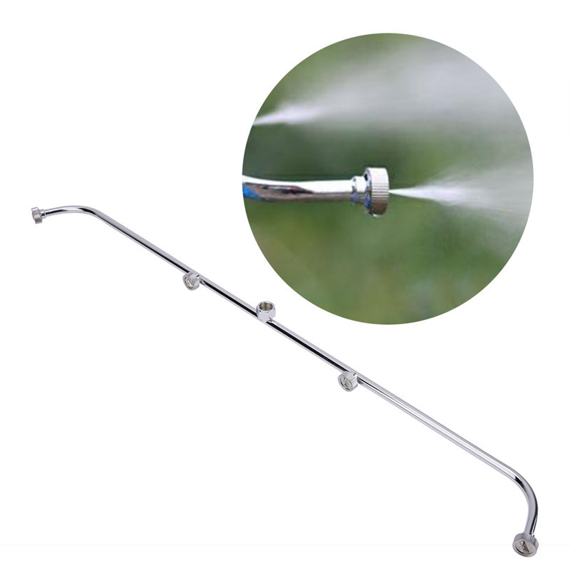 农用田野不锈钢伸缩喷杆喷头电动喷雾器多功能双垄杆多喷头杆