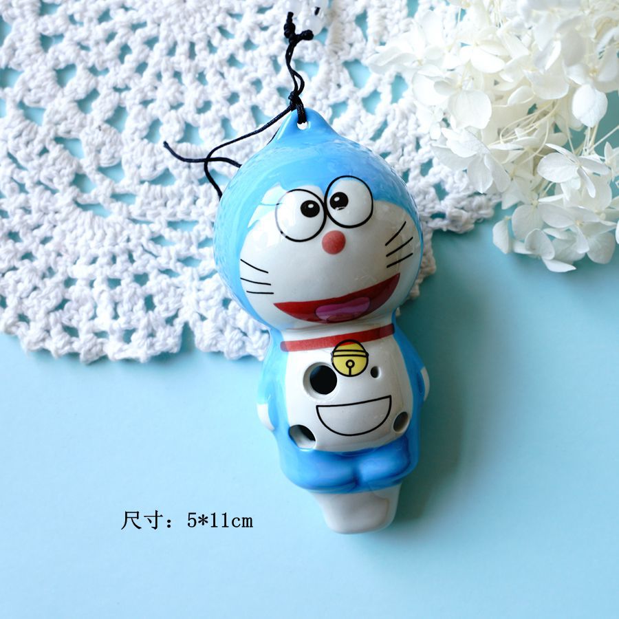 新款可爱6孔卡通龙猫陶笛夜市地摊景区货源 小号陶笛厂家直销