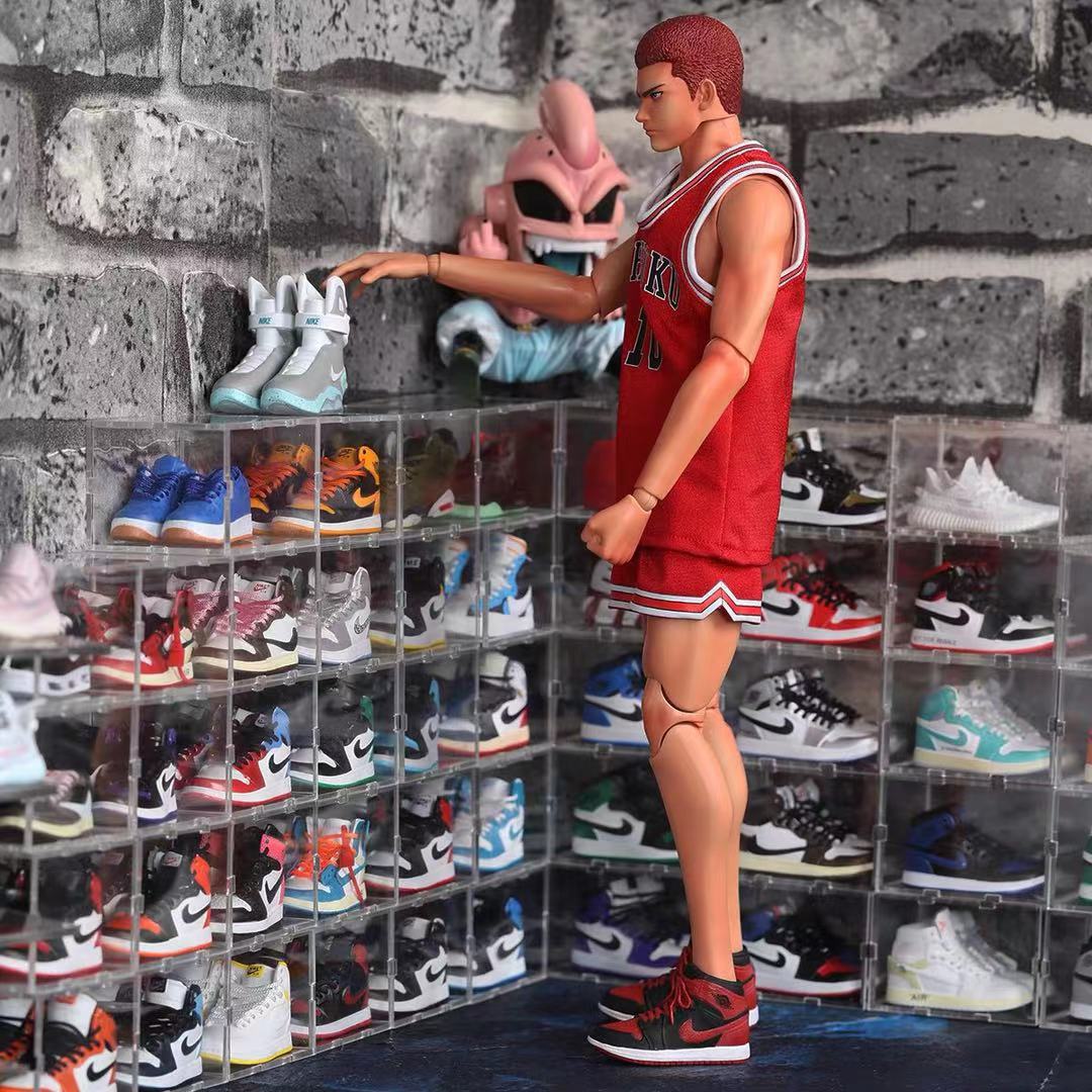 外贸爆款aj1钥匙扣联名乔丹3d立体球鞋模型挂件sneaker keychain