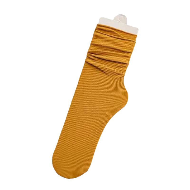 Bunching Socks Socks Ice Socks Ice Silk Socks Women's Socks Tube Socks Japanese Women's Summer Zhuji Wholesale Velvet