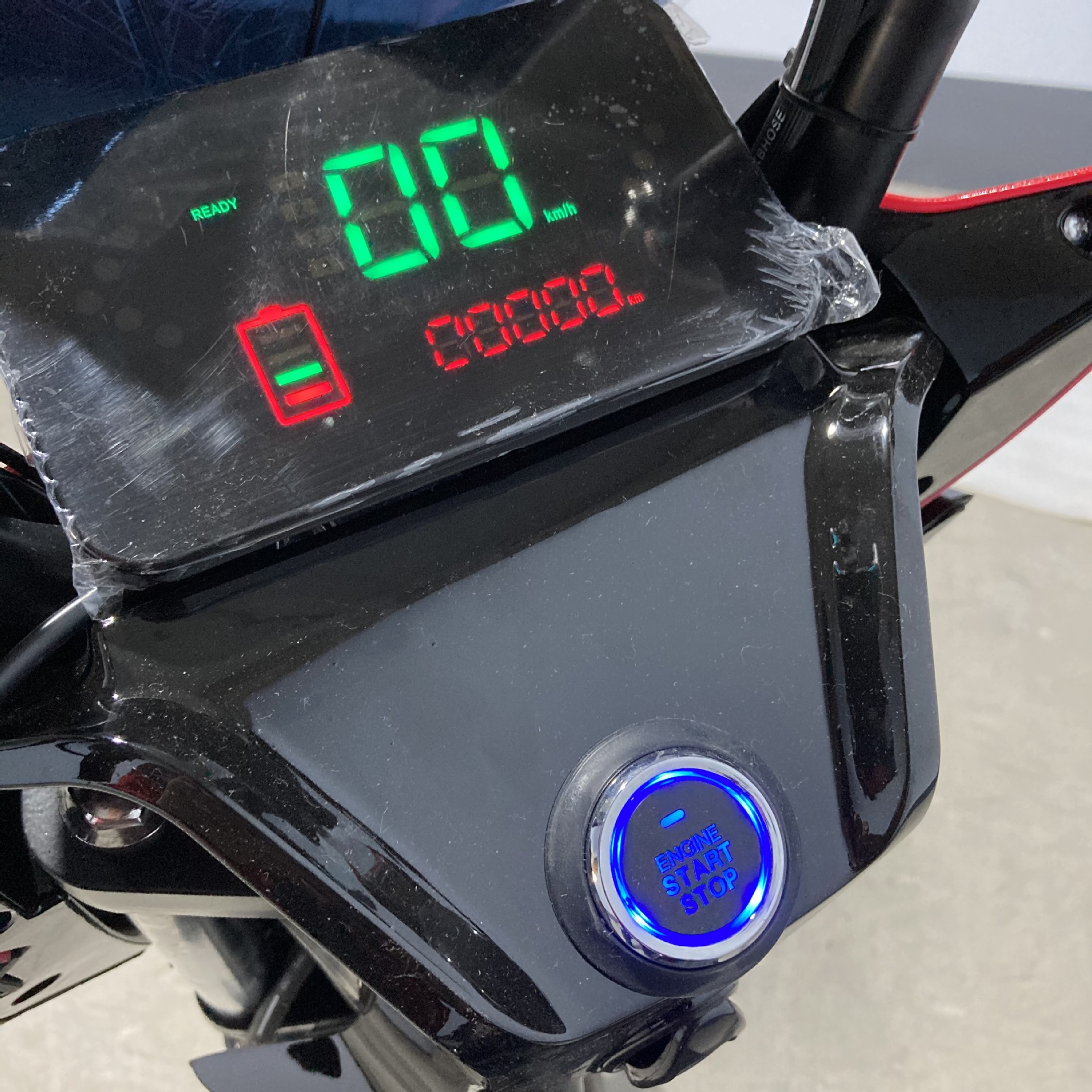 战狼电摩电动车72v电动摩托车大功率踏板车高速踏板车极客战警