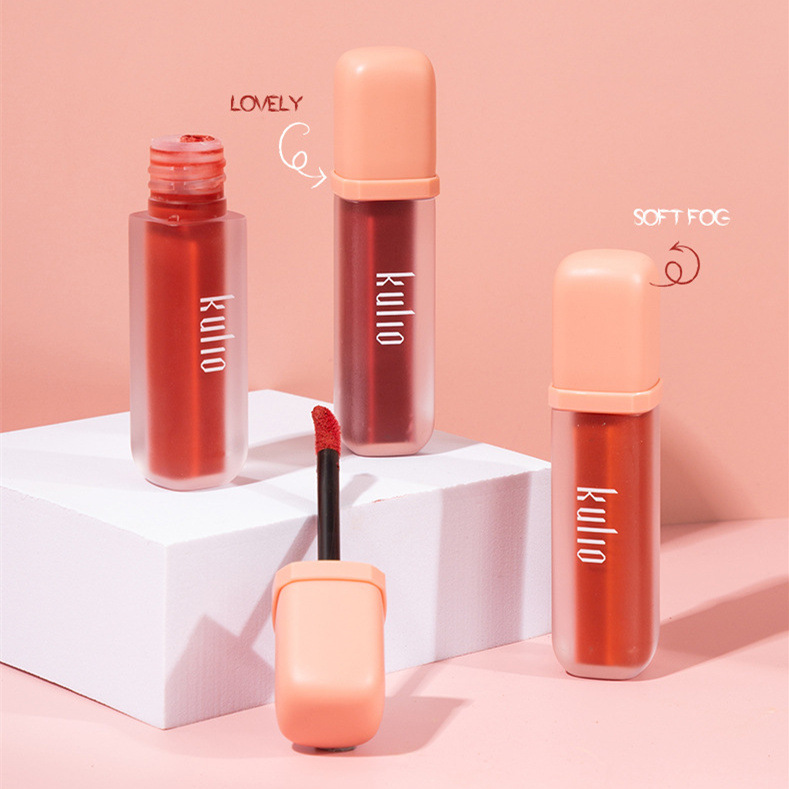 酷丽欧丝绒雾面空气唇泥唇釉丝绒哑光唇彩女学生款ku