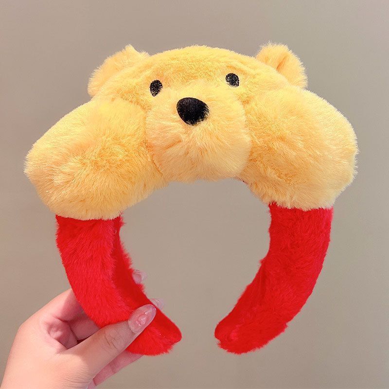 Cute Headband Internet Celebrity 2023 New Hair Pin Washing Face Hair Band Women's Non-Slip Facial Mask Hair Band Headband Headdress