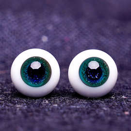 玻璃眼珠ds12  bjd玻璃眼珠 ob11娃娃眼珠 手工仿真眼睛眼珠子