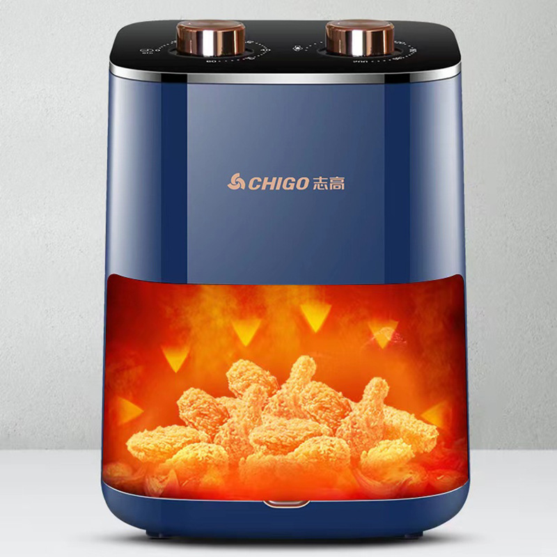 [Activity Gift] Air Fryer Healthy Smoke-Free Large Capacity 4.6l Multifunctional Deep Frying Pan Chips Machine