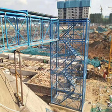 安全梯笼 施工桥梁建筑组装工地梯笼组合框架式护笼厂家 安全爬梯