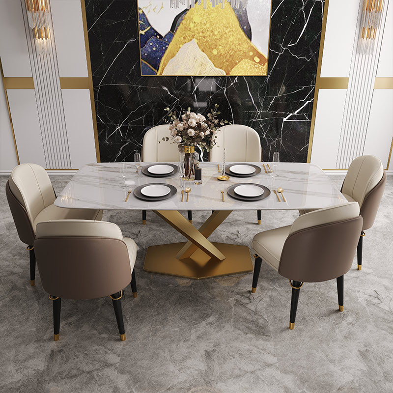 轻奢实木餐椅简约现代家用高档餐厅咖啡厅科技布椅子休闲皮艺凳子