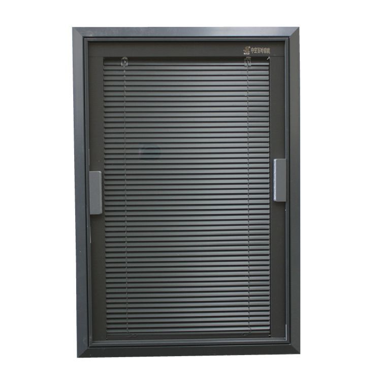 百叶窗铝合金磁控遮光窗帘升降铝合金单玻内置中空百叶窗帘