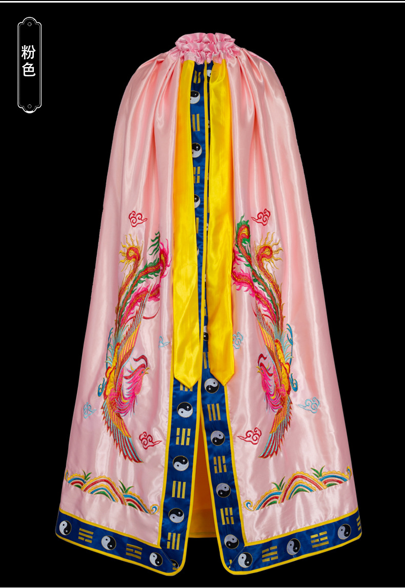 5米神仙文昌神袍三清八卦龙袍神像袍披风披肩佛袍女娲2