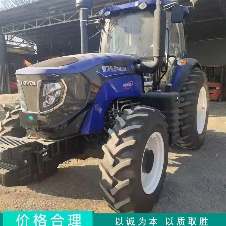 农用雷沃m1204-x四驱多缸拖拉机 高压共轨低油耗大桥旋耕耙地机